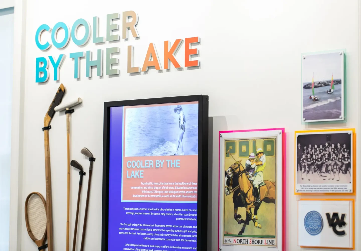 Cooler by the Lake exhibit